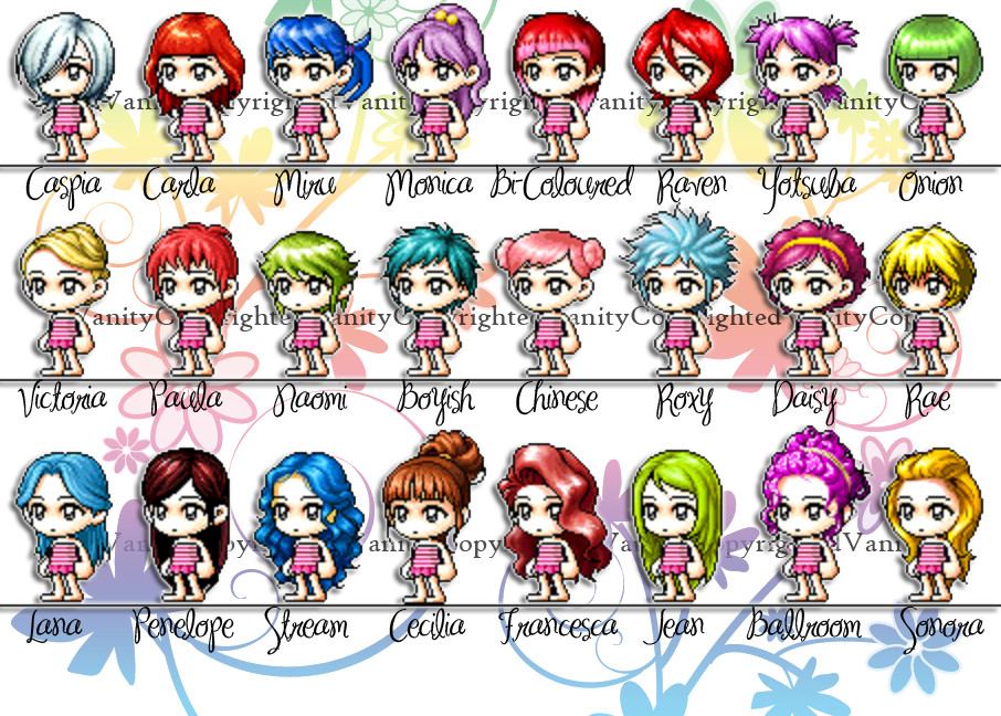 Maplestory Female Hairstyles
 Best Picture of List Hairstyles