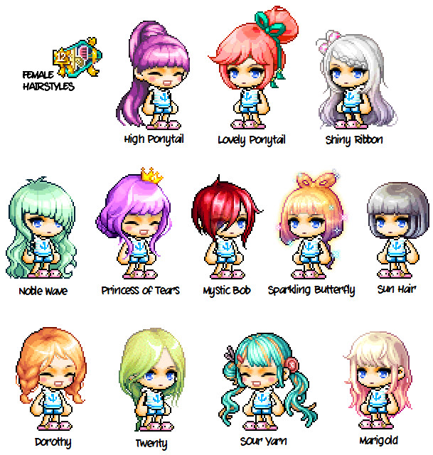 Maplestory Female Hairstyles
 Maplestory Hairstyles 2018 Hairstyles By Unixcode