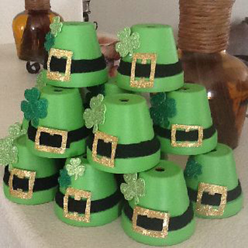March Crafts For Adults
 St Patrick Day Craft Ideas