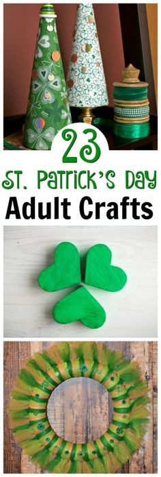 March Crafts For Adults
 10 Best St Patrics Day crafts images in 2019