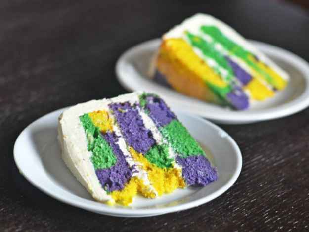 Mardi Gras Cake Recipe
 Mardi Gras Tie Dye Cake Recipe