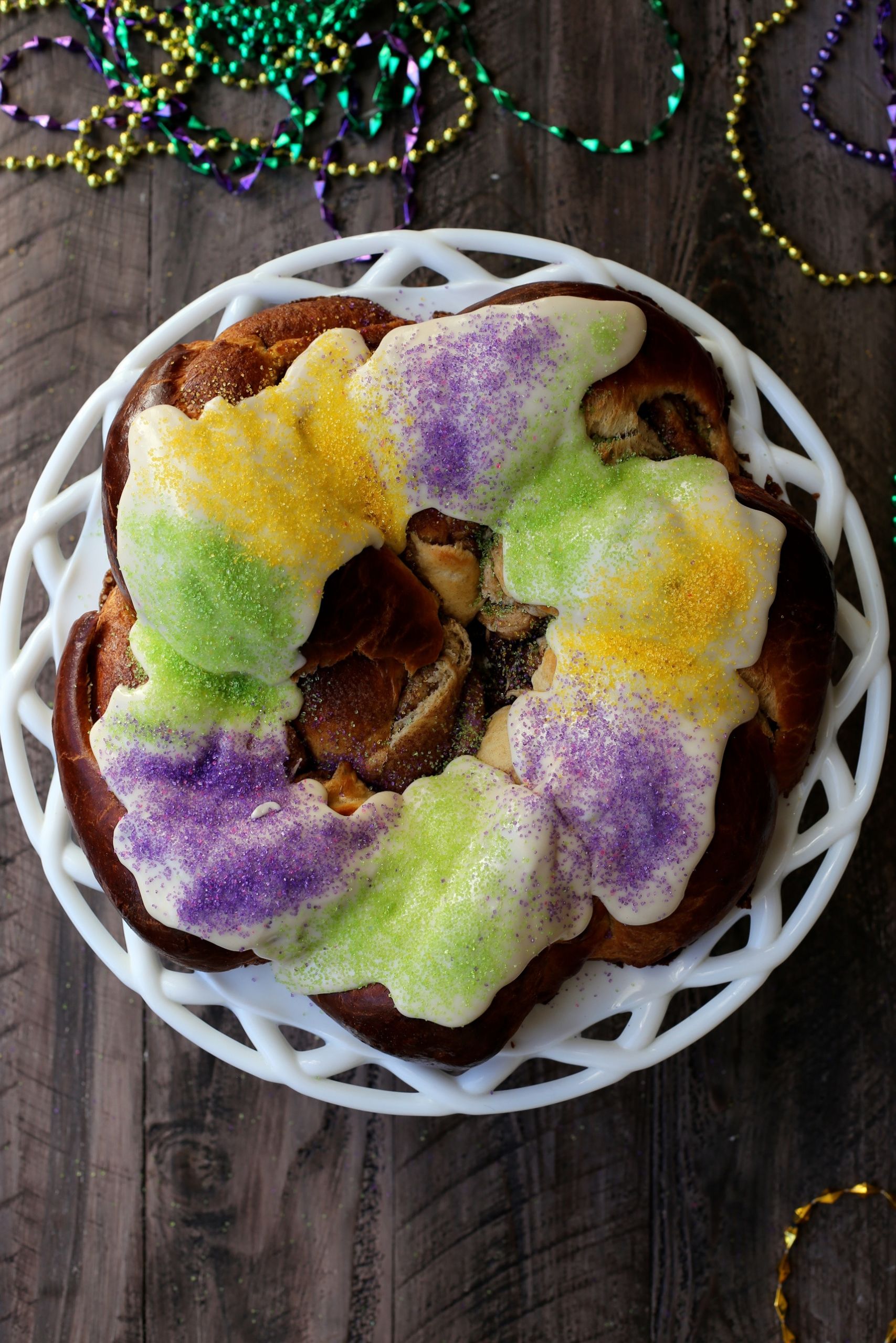 Mardi Gras Cake Recipe
 Mardi Gras King Cake Recipe — Dishmaps