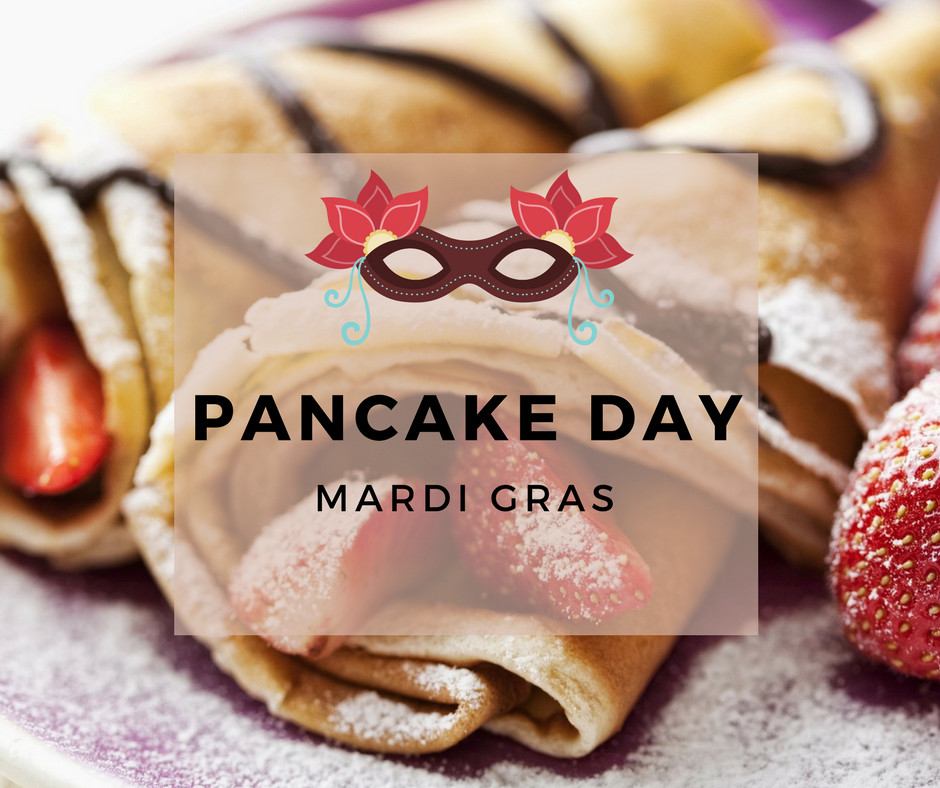 Mardi Gras Pancakes
 Pancakes and Mardi Gras Airbnb munity