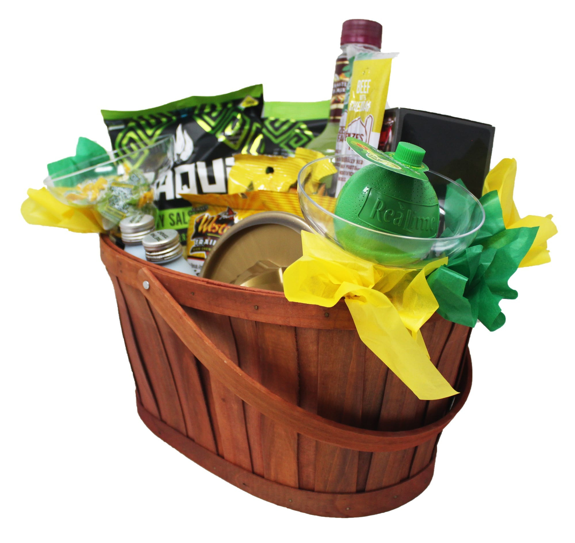 Margarita Gift Basket Ideas
 Premium Margarita Gift Basket Fully Loaded with Glasses