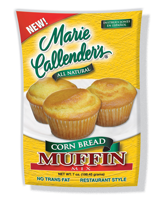 Marie Callendars Cornbread Mix
 Marie Callender’s All Natural Corn Bread Muffin Mix