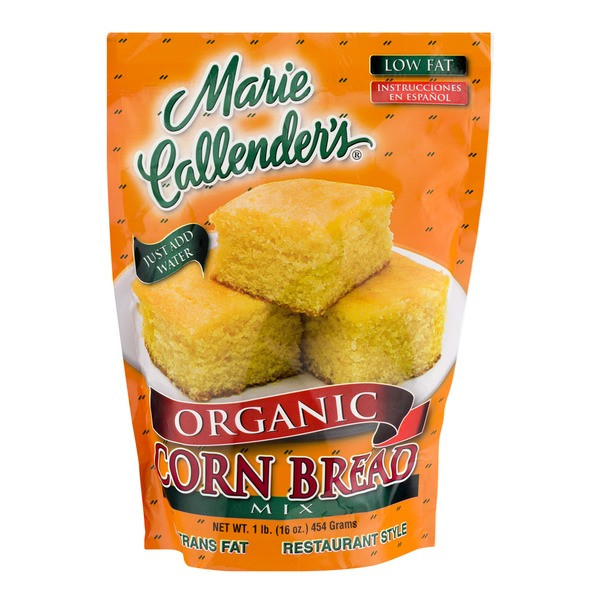 Marie Callendars Cornbread Mix
 Marie Callender s Organic Corn Bread Mix 16 oz from