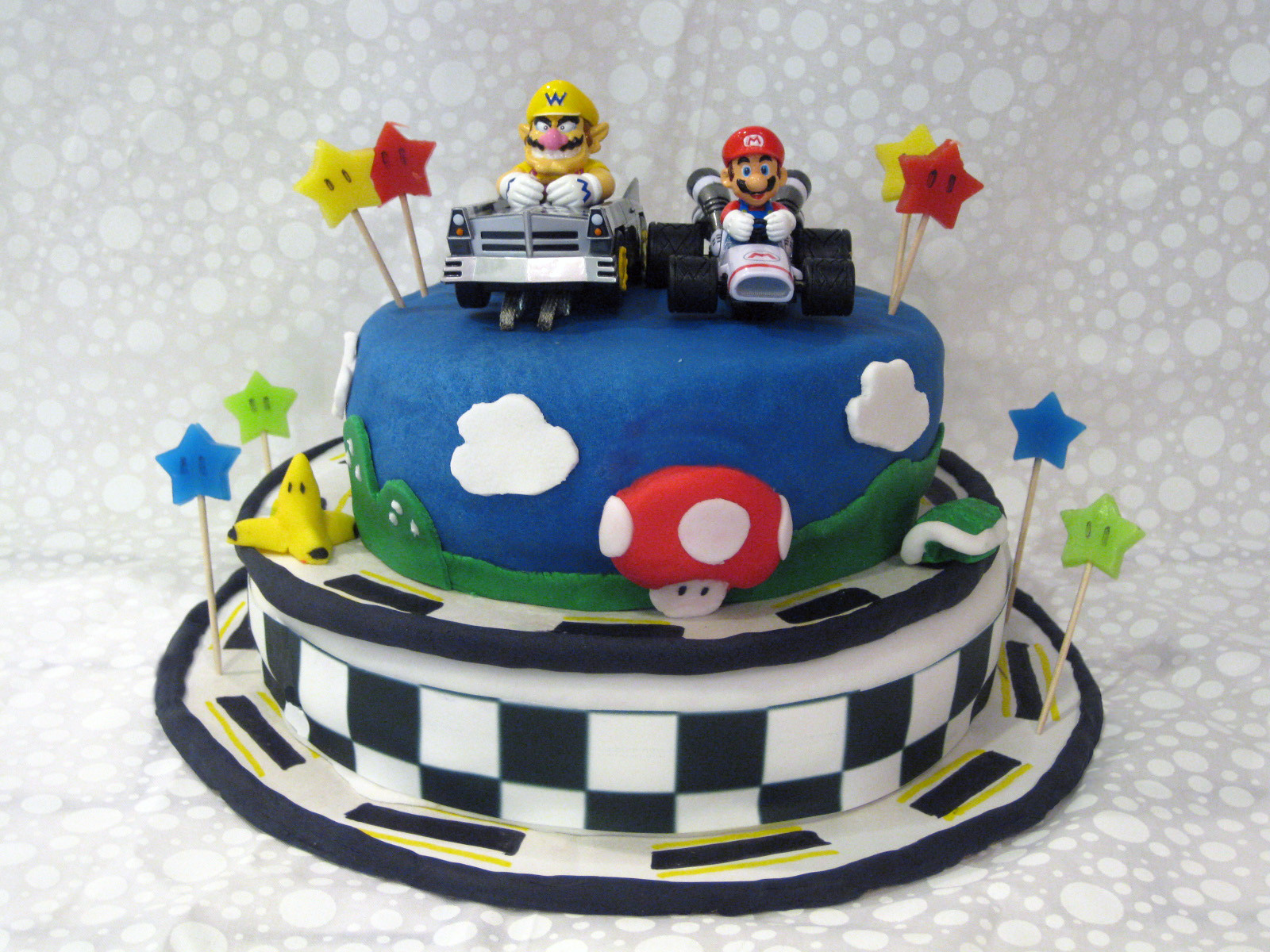 Mario Kart Birthday Cake
 The Best Way To Celebrate The Release of Mario Kart 8