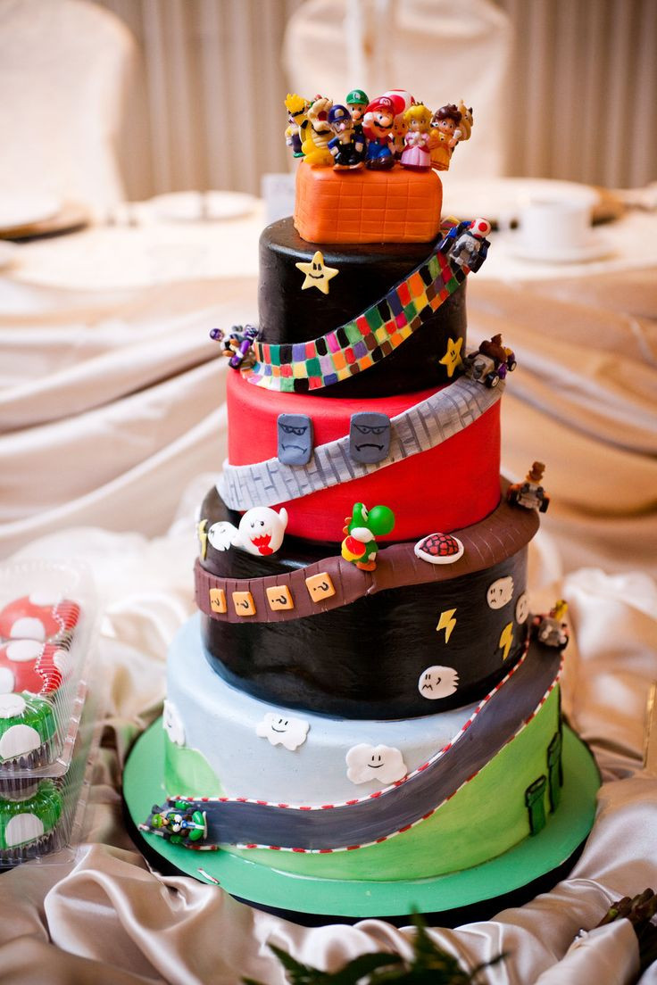 Mario Kart Birthday Cake
 Mario Kart Cake Cake ideas for my aunt