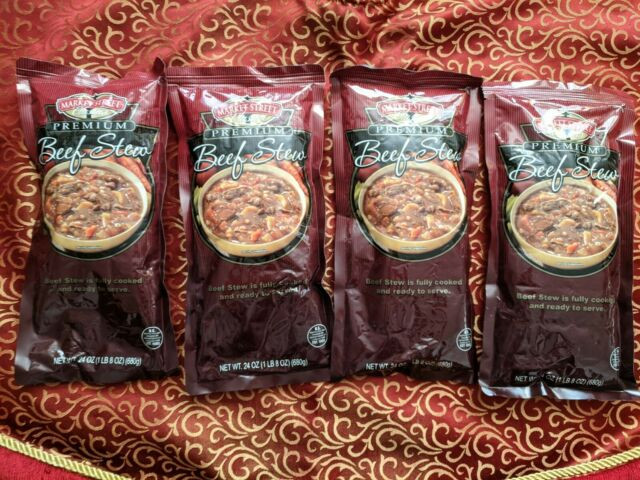 Market Street Beef Stew
 Pack of 4 Market Street Classics 24 oz Premium Beef Stew