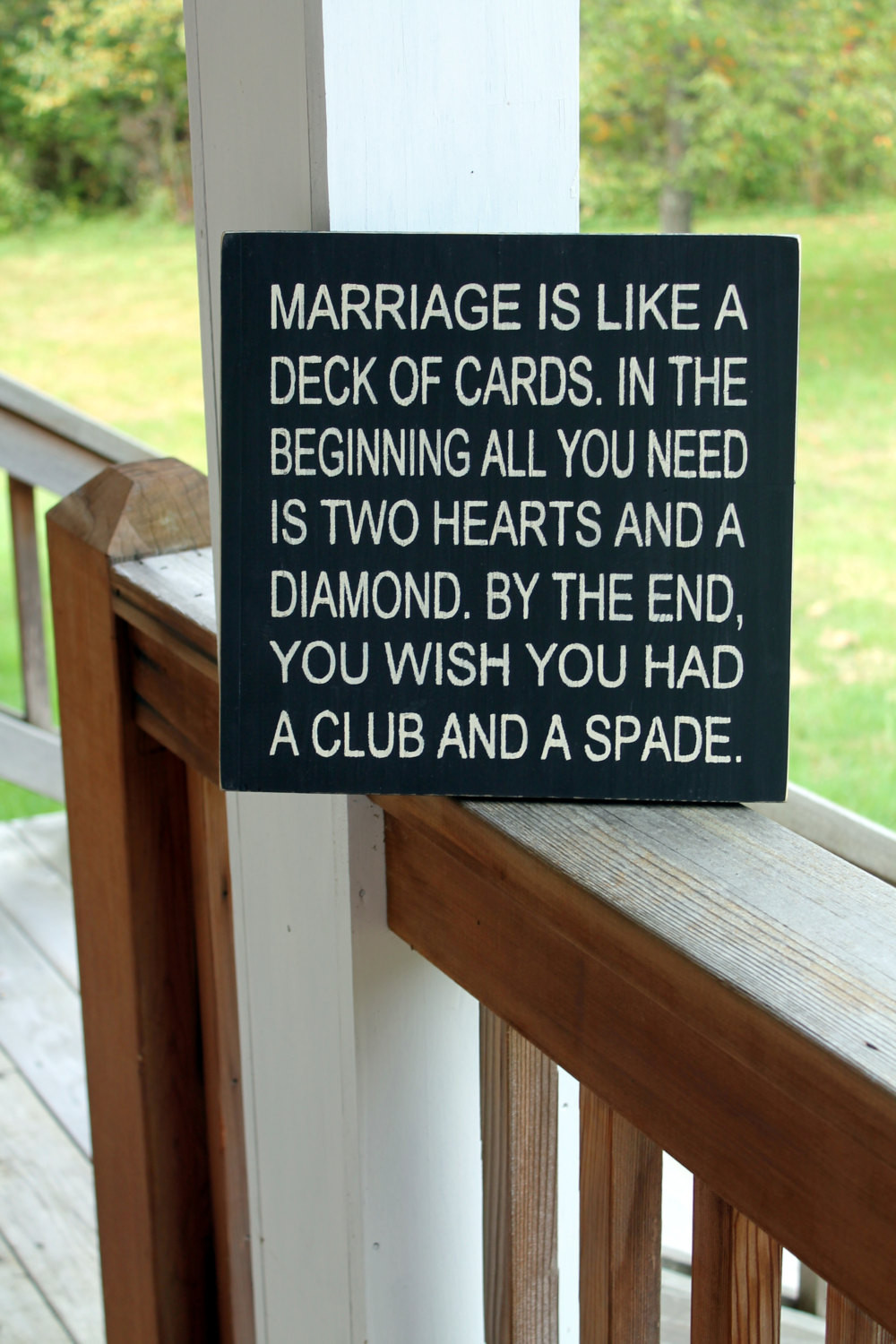 Marriage Humor Quotes
 Funny Marriage Wood Sign Funny Quote Sign Marriage Like a