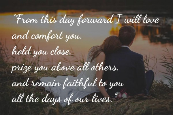 Marriage Vows Quotes
 Heart Warming Quotes to Inspire Your Wedding Vows