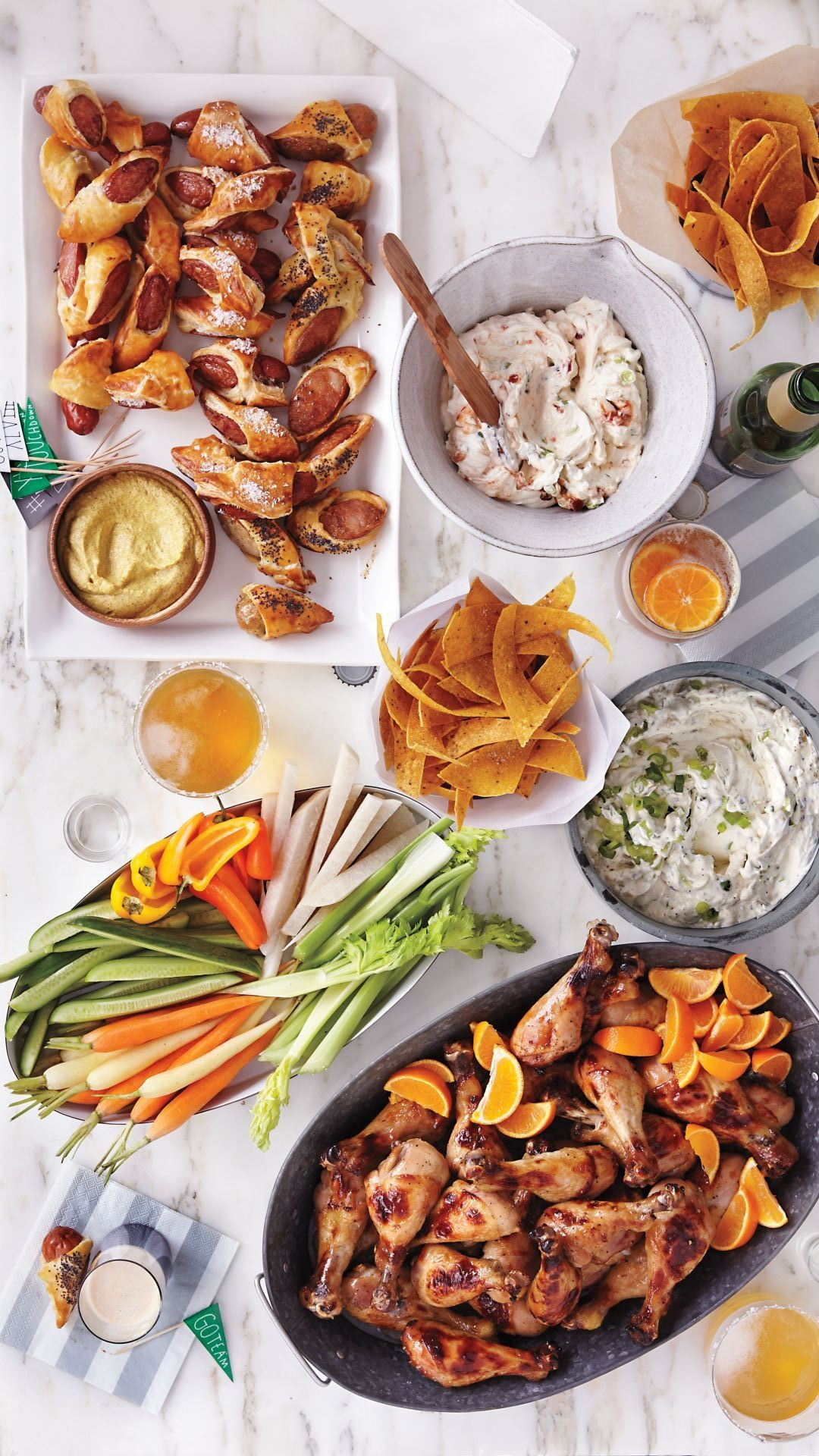 Martha Stewart Super Bowl Recipes
 Super Bowl Menu