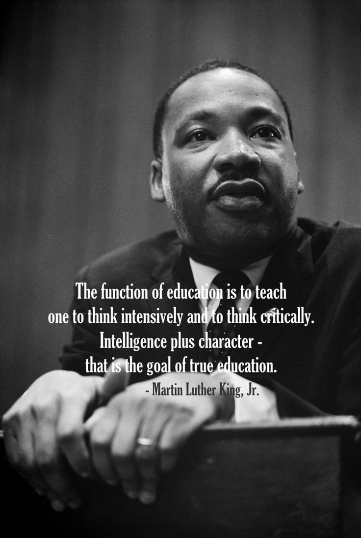 The Best Martin Luther King Quotes On Education Home