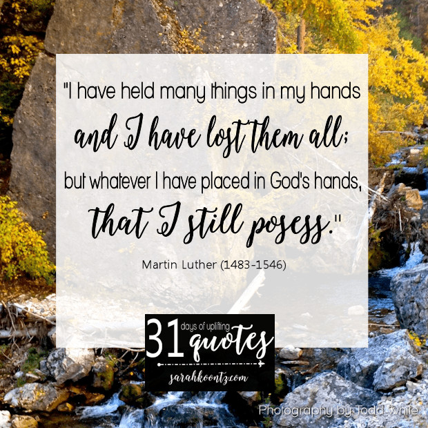 Martin Luther Marriage Quote
 Martin Luther on Marriage 7 quotes in 7 days