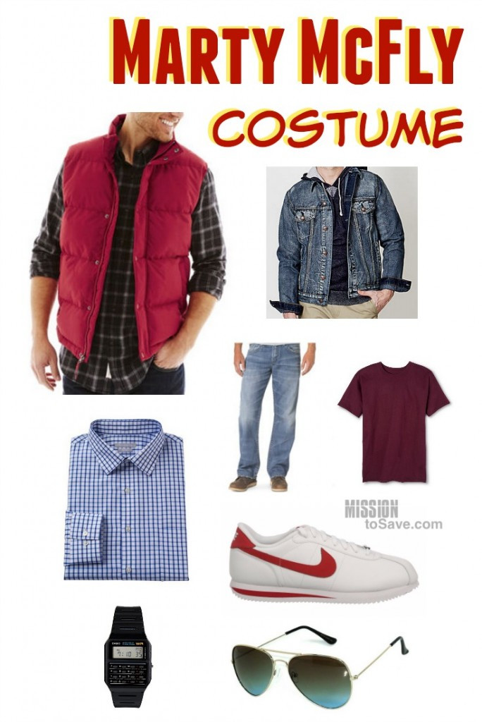 Marty Mcfly Costume DIY
 Easy Marty McFly Back to the Future Costume Mission to Save