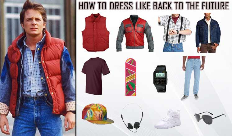 Marty Mcfly Costume DIY
 Michael J Fox Back to the Future Marty McFly Costume