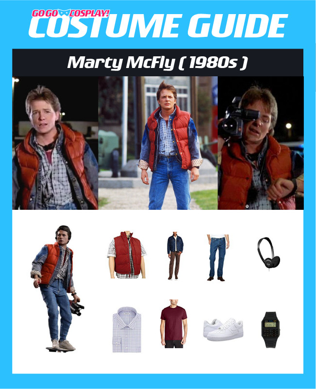 Marty Mcfly Costume DIY
 Marty McFly Costume from BTTF DIY Guide for Cosplay