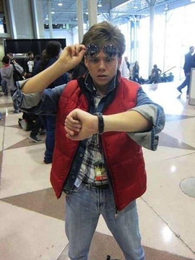 Marty Mcfly Costume DIY
 25 DIY Halloween Costumes Guaranteed To Keep You Warm