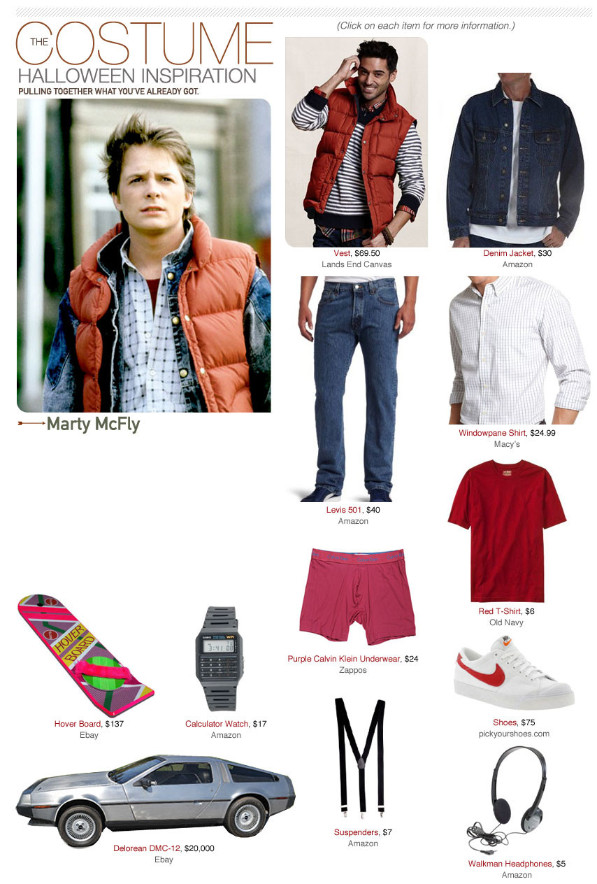 Marty Mcfly Costume DIY
 Marty McFly Back to the Future costume