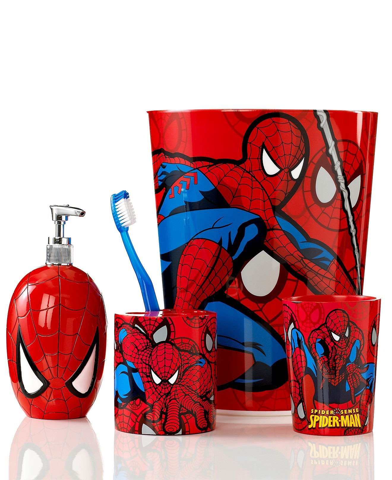 Marvel Bathroom Decor
 Marvel Bath Accessories Spider Man Sense Collection