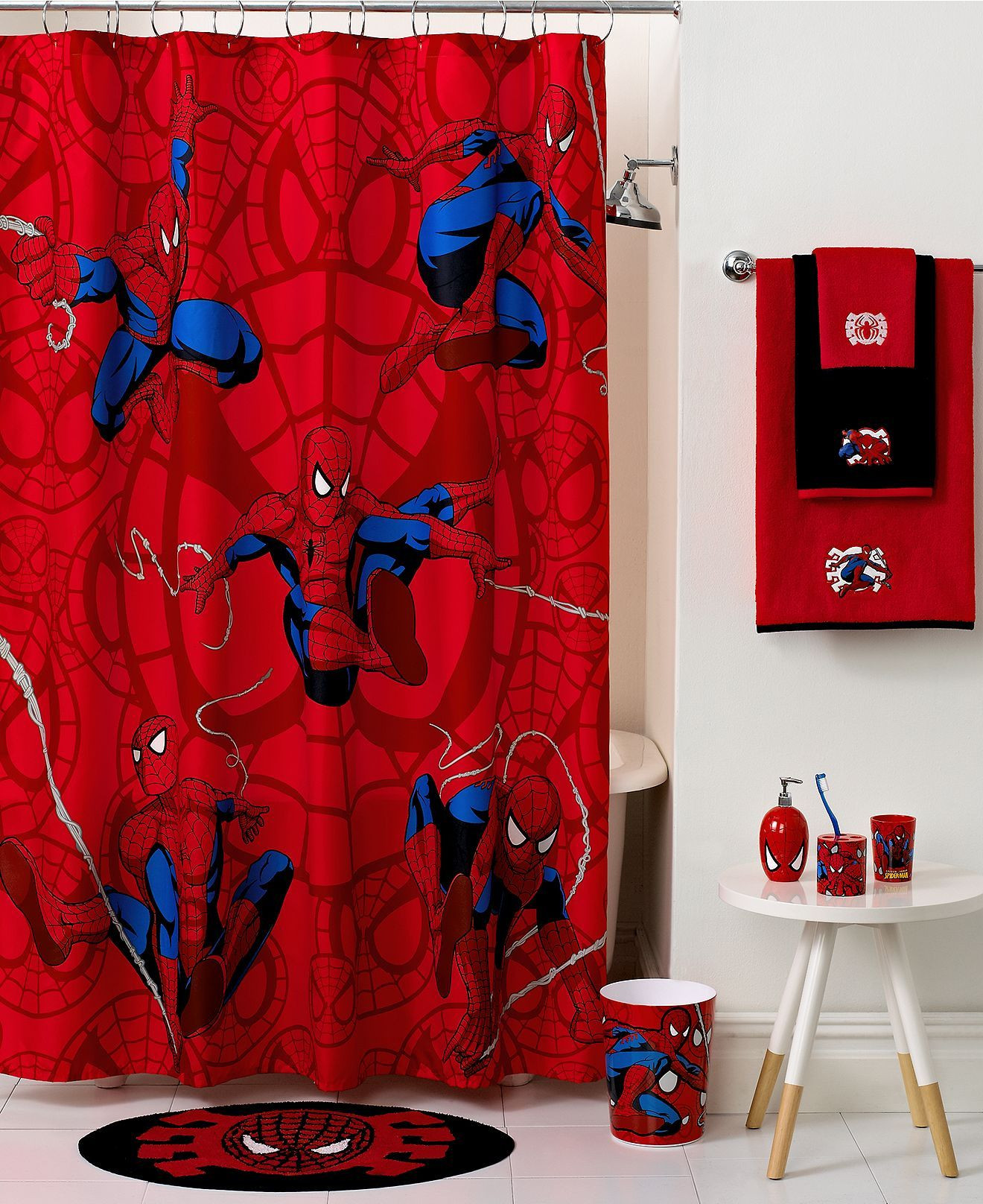 Marvel Bathroom Decor
 Marvel Bath Spiderman Sense Collection Kids Bath Bed