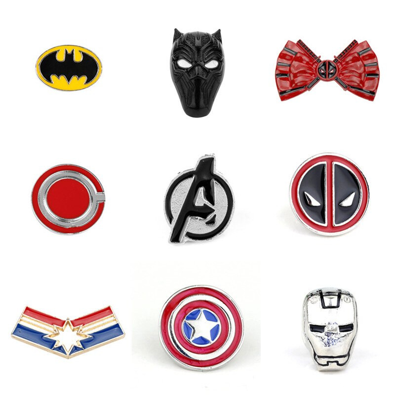 Marvel Pins
 Marvel Pin Iron Man Deadpool Captain America Brooches Pins