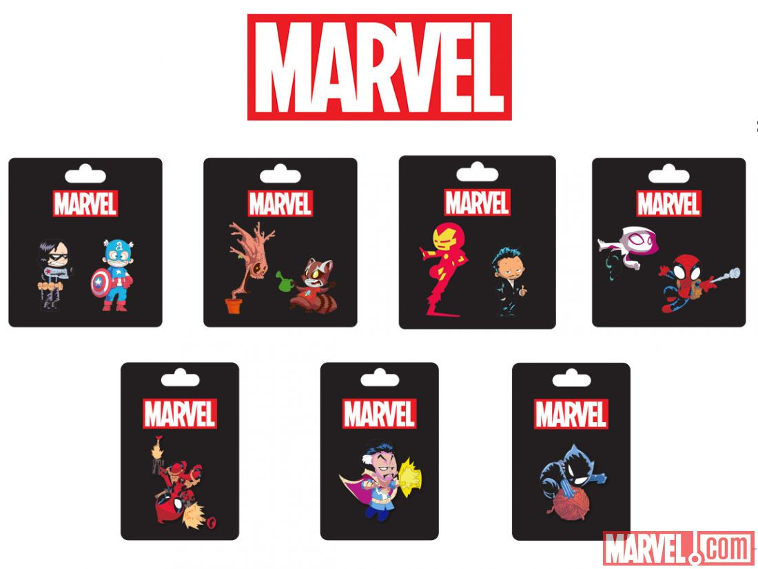Marvel Pins
 Marvel s 2016 ic Con Signings & Panels Include Black