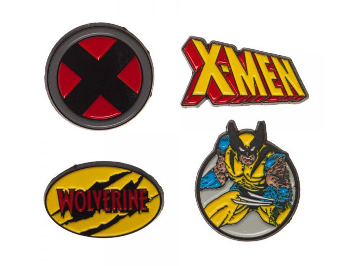 Marvel Pins
 Marvel X Men Pins Set of 4 BigBadToyStore