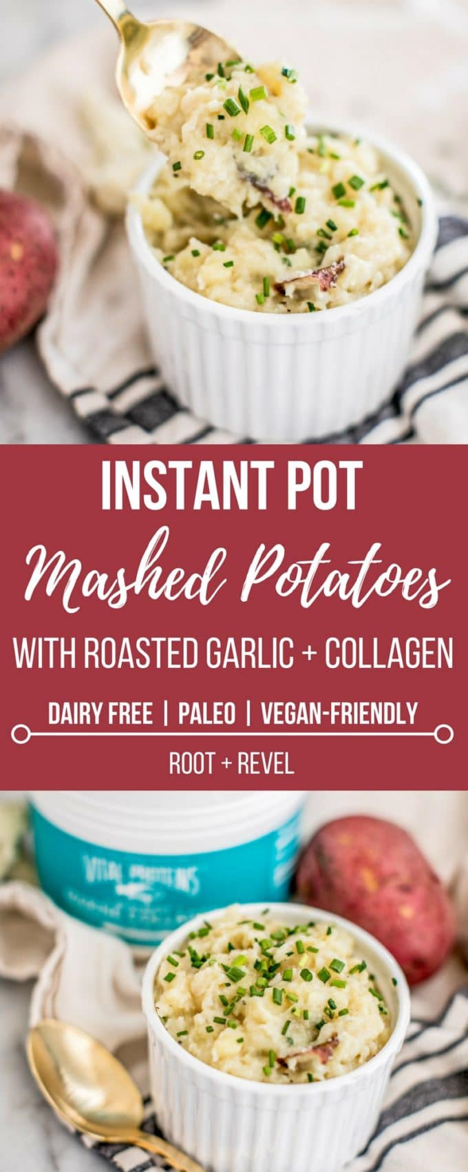 Mashed Potatoes Fiber
 Instant Pot Roasted Garlic Mashed Potatoes Dairy Free