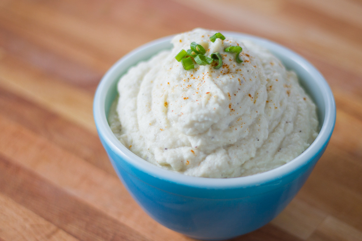 Mashed Potatoes Sous Vide
 Sous Vide Cauliflower “Mashed Potatoes”