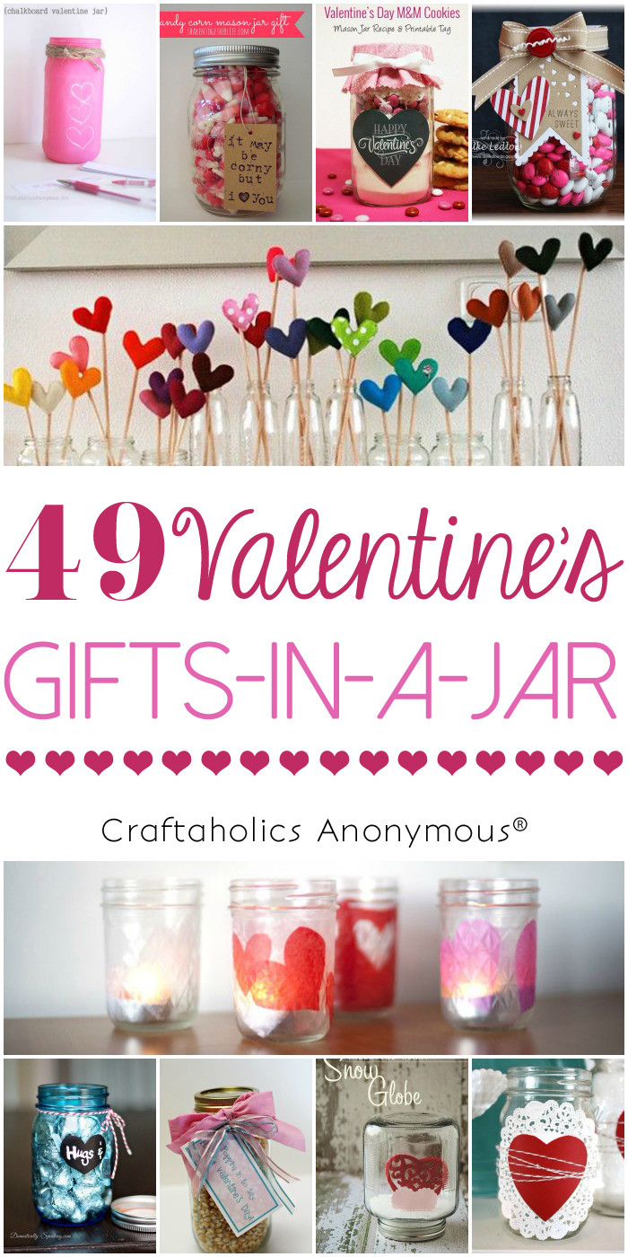 Mason Jar Valentine Gift Ideas
 Craftaholics Anonymous