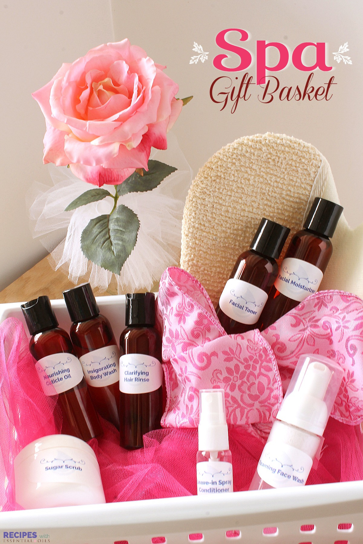 Massage Gift Basket Ideas
 Spa Gift Basket Recipes with Essential Oils