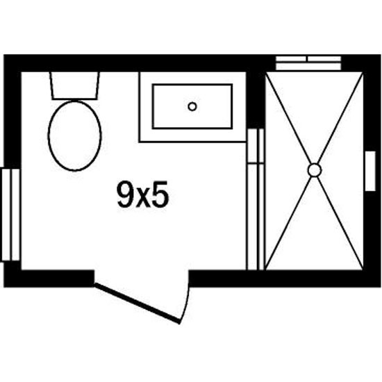 Master Bathroom Dimensions
 Master Bath Floor Plans