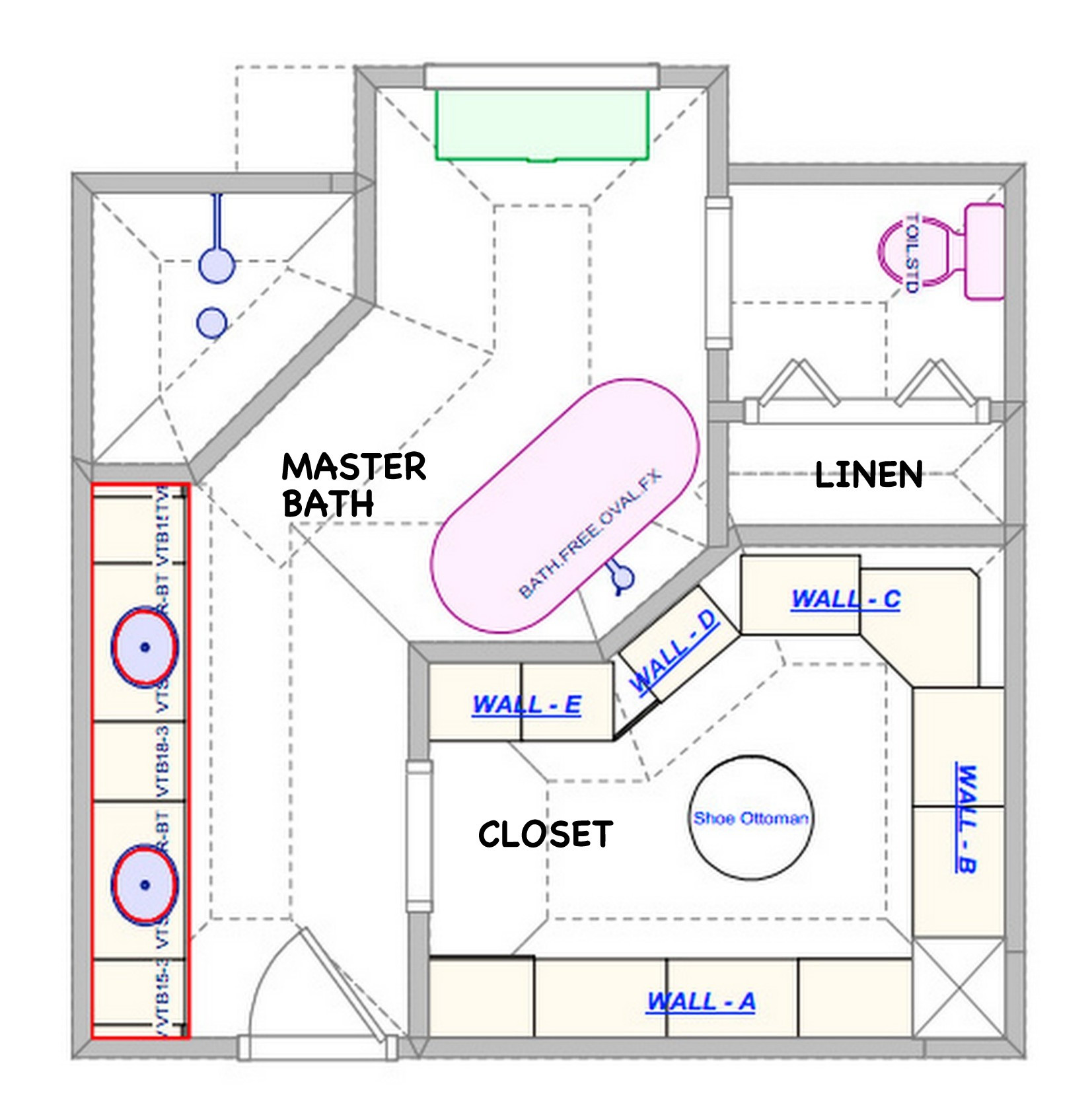 Master Bathroom Floor Plan
 23 Master Bedroom Plans With Bath Ideas That Optimize