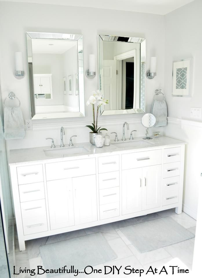 Master Bathroom Mirror Ideas
 559 best Master Ensuite Bath Reno images on Pinterest