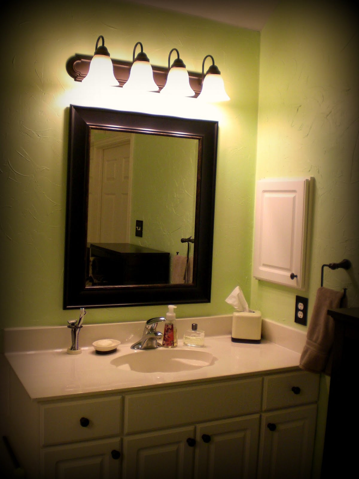 Master Bathroom Mirror Ideas
 Playing House Home Decorating Update Master Bathroom
