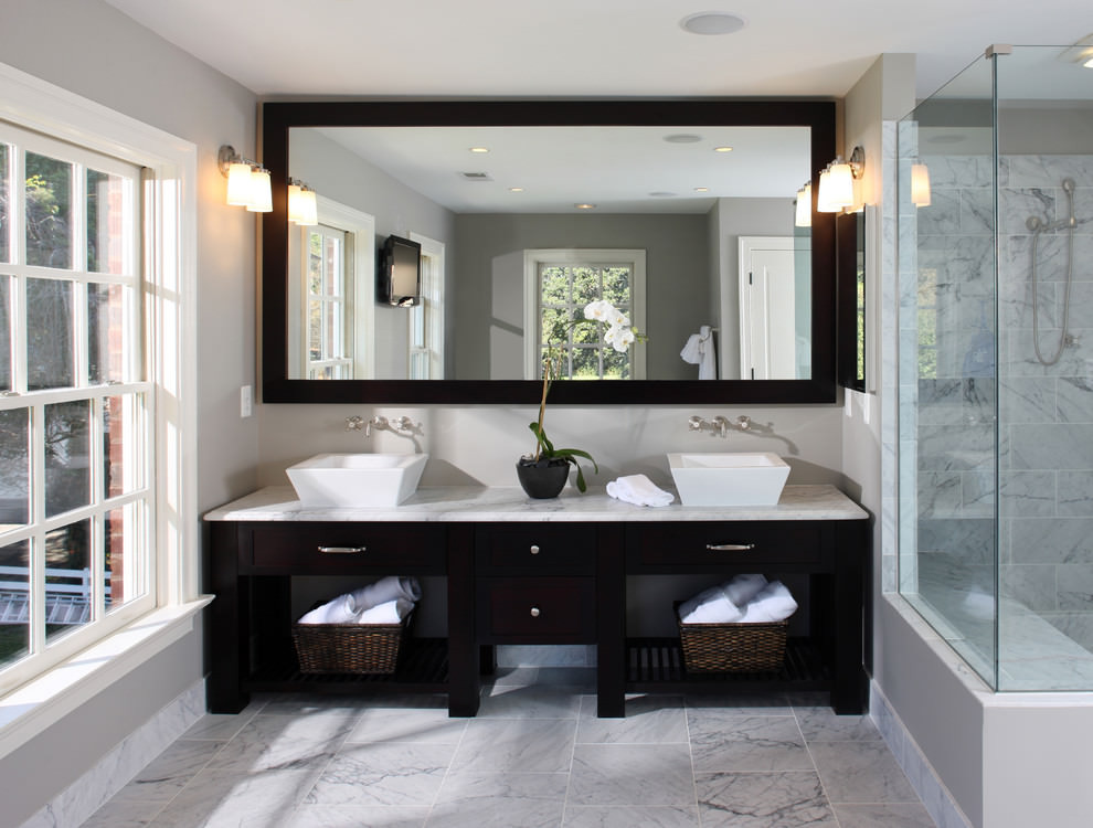 Master Bathroom Mirror Ideas
 24 Double Bathroom Vanity Ideas