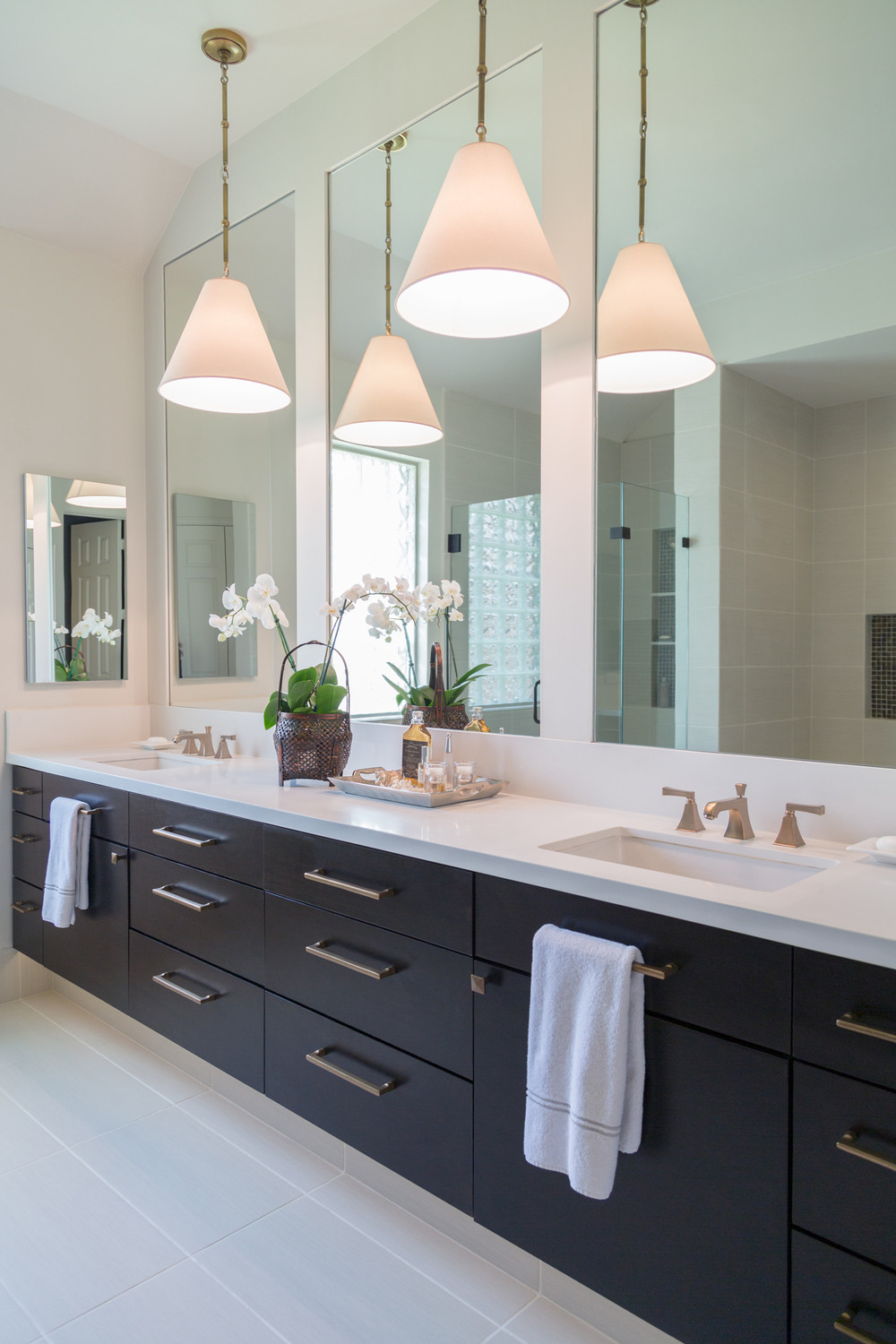 Master Bathroom Mirror Ideas
 BEFORE & AFTER A Master Bathroom Remodel Surprises
