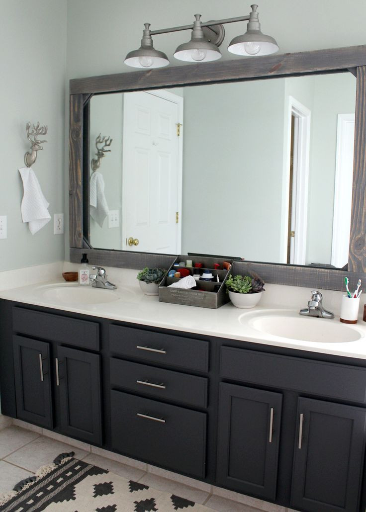 Master Bathroom Mirror Ideas
 Master Bathroom Update on a $300 Bud