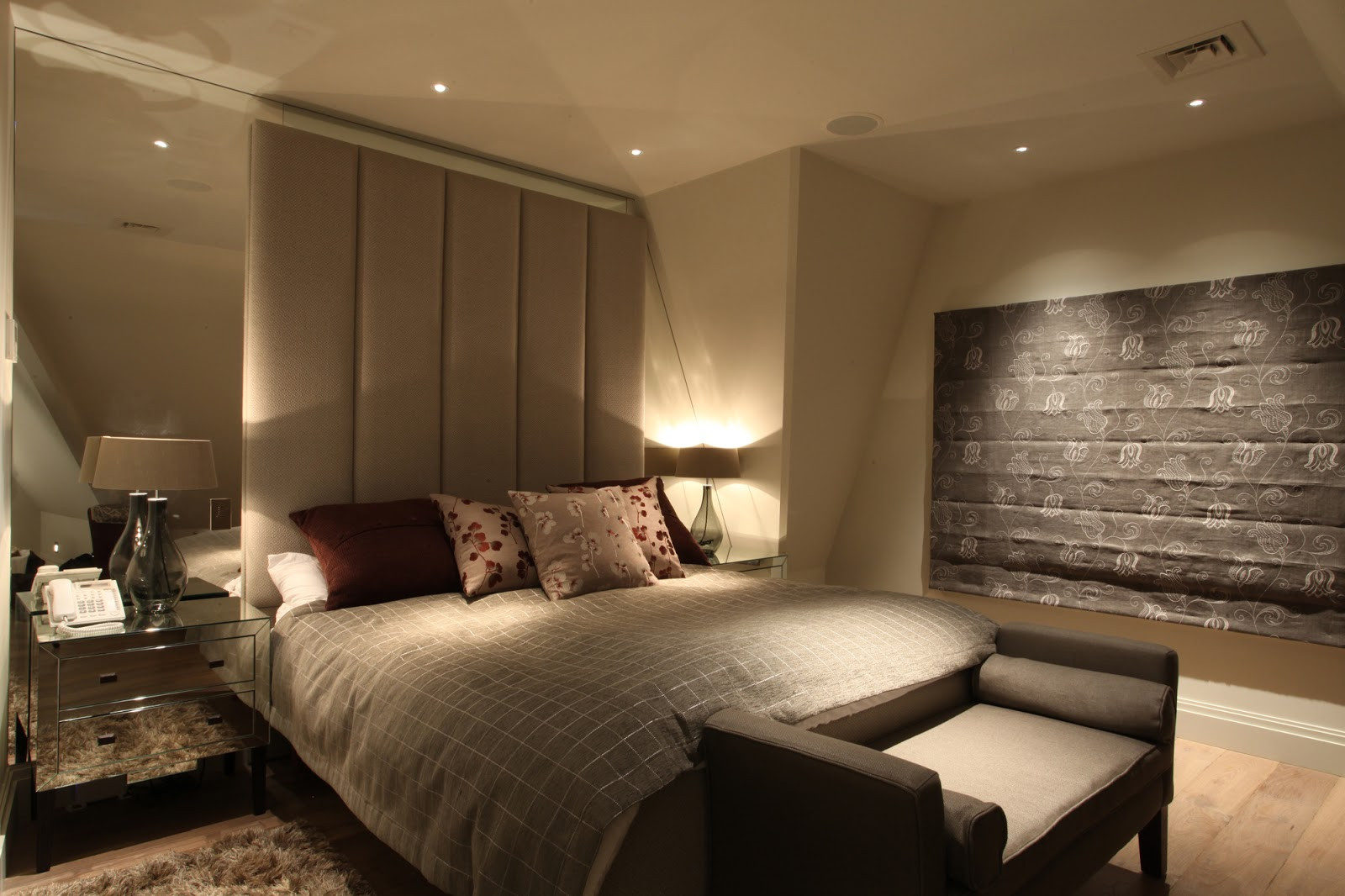 Master Bedroom Design
 Foundation Dezin & Decor Classy Modern Master Bedroom