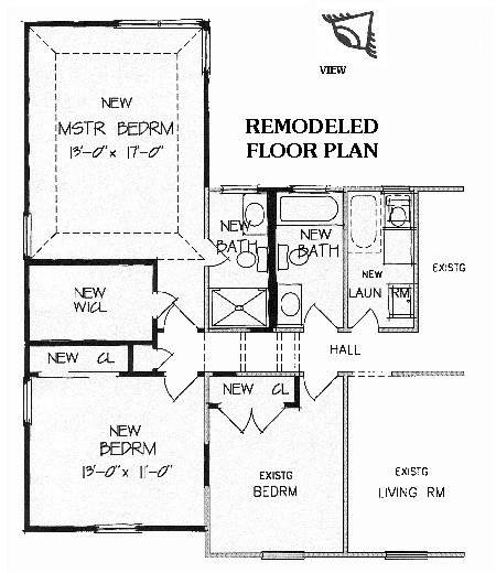 Master Bedroom Suite Plans
 Home Addition Plan 5175