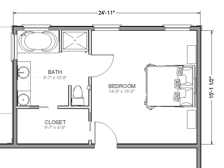 Master Bedroom Suite Plans
 Master Suite Addition Add A Bedroom