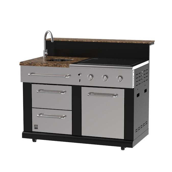 Master Forge Outdoor Kitchen
 Master Forge Modular Outdoor Kitchen 3 Burner BG179C