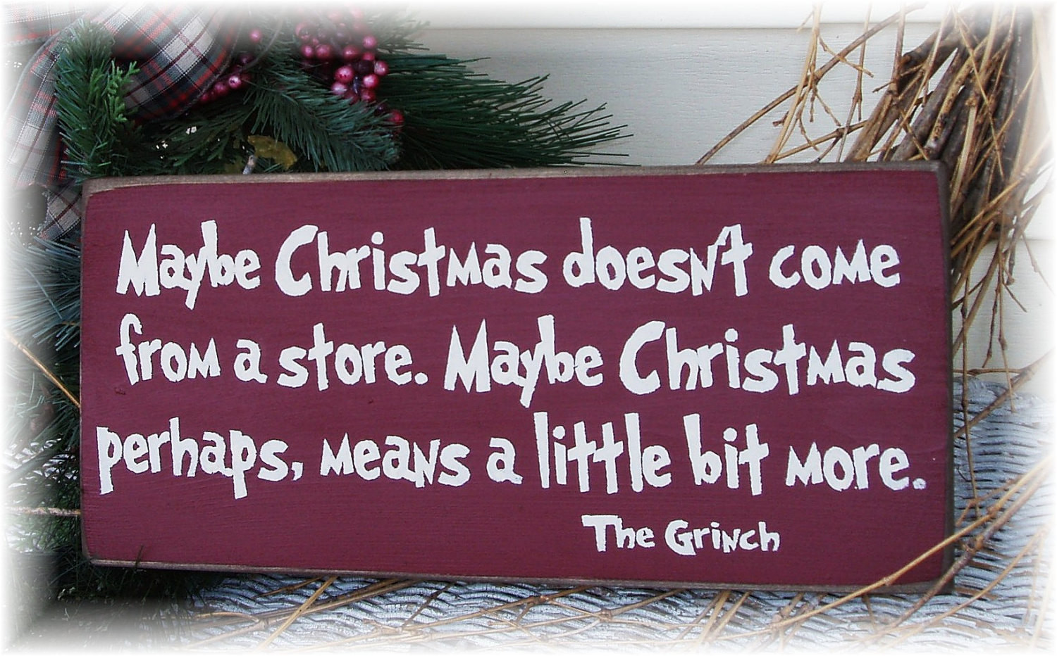 Maybe Christmas Doesn&amp;#039;t Come From A Store Quote Inspirational Maybe Christmas Doesn T E From A Store by