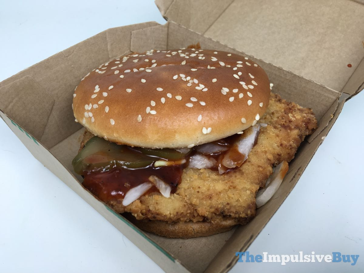 Mcdonalds Chicken Sandwiches
 REVIEW McDonald s Spicy BBQ Chicken Sandwich The