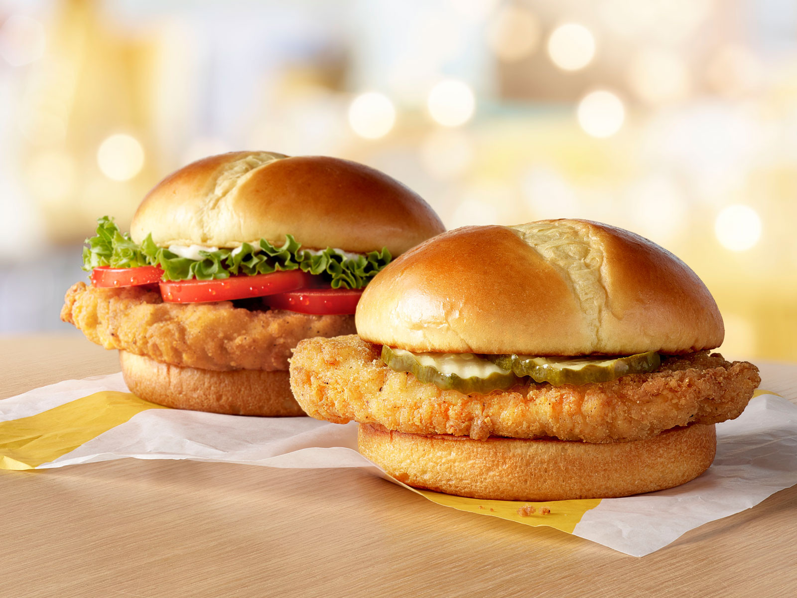 Mcdonalds Chicken Sandwiches
 McDonald s Takes on Chick fil A and Popeyes with New