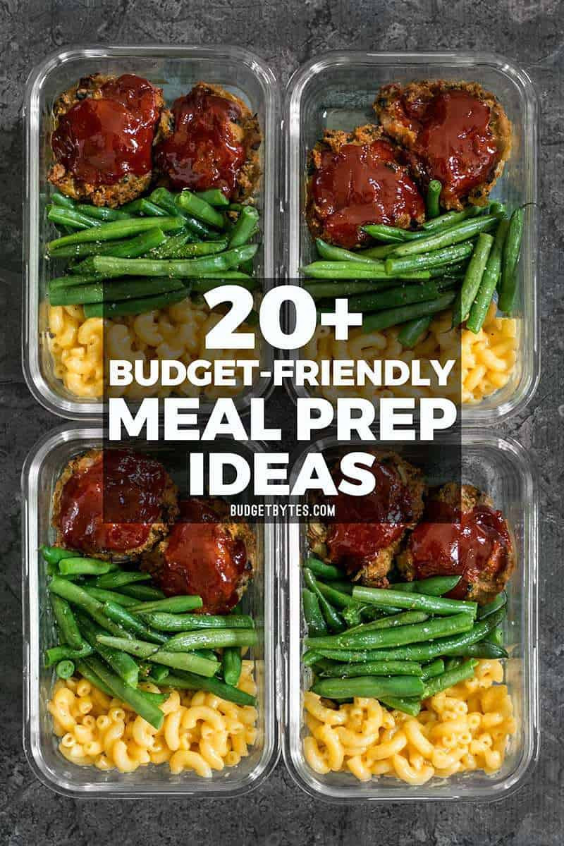 Meal Prep Ideas For Dinner
 30 Bud Friendly Meal Prep Ideas Bud Bytes