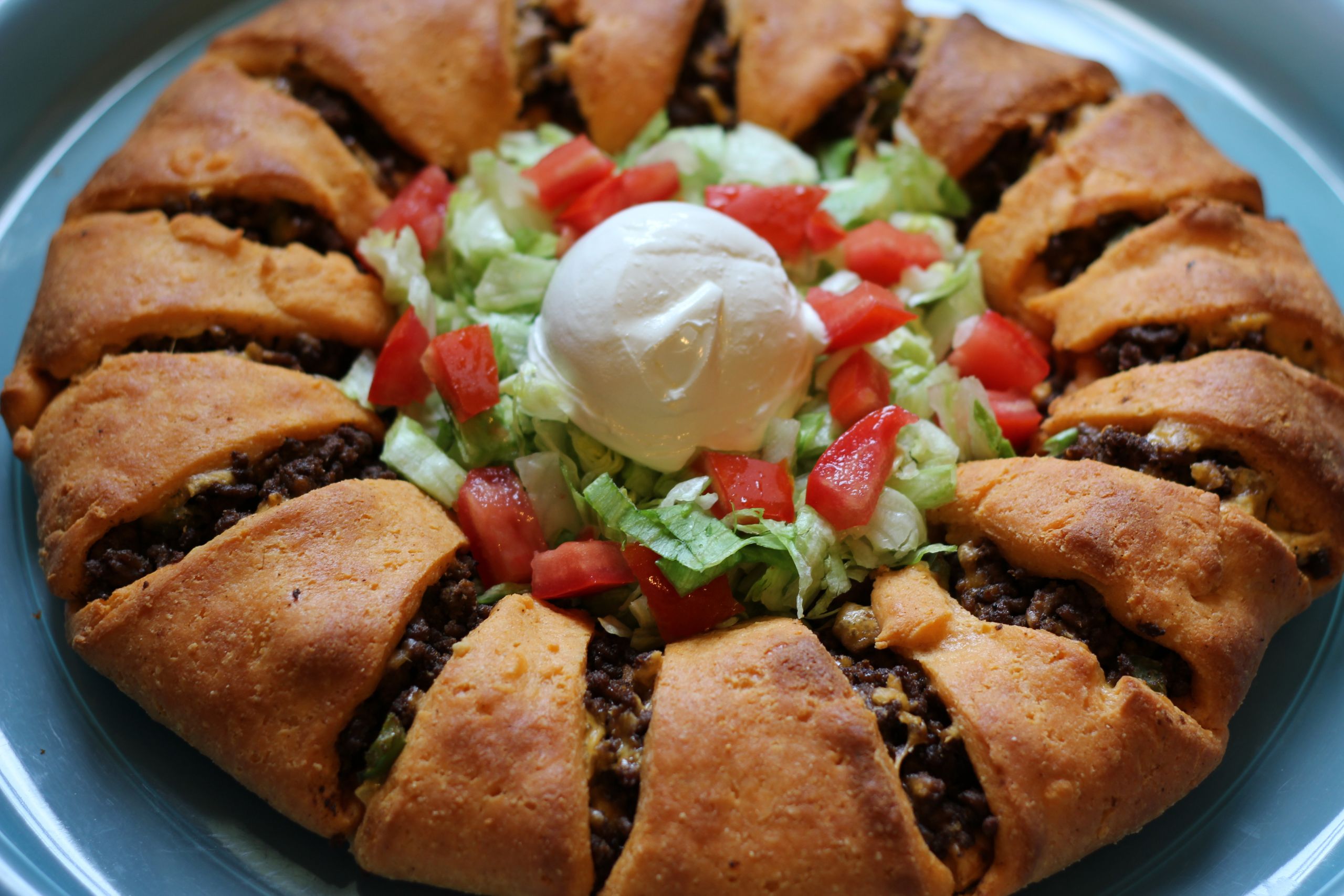 Meat Recipes For Dinner
 Taco Ring Low Carb Keto THM "S" My Table of Three