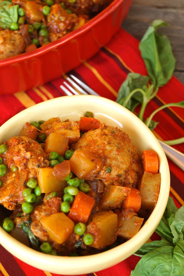 Meatball Stew Recipe
 Stove Top Spiced Turkey Meatball Stew Recipe – weekend recipes