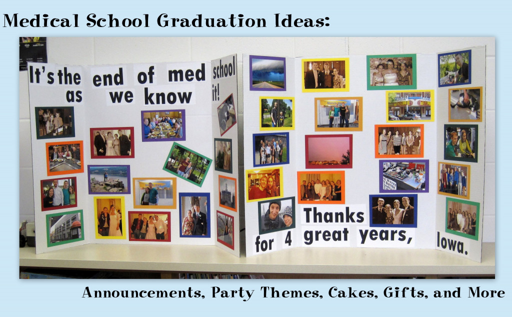 Med School Graduation Gift Ideas
 Medical School Graduation Ideas Announcements Party